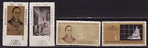 Куба, 1964, 200 лет смерти Т.Ромей, 4 марки